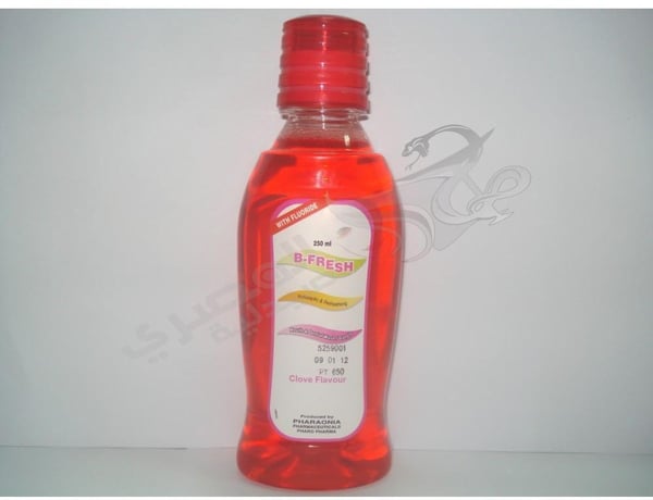 B-Fresh Mouthwash Clove With Fluoride 250 Ml