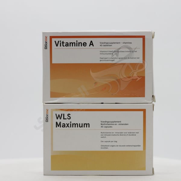 Fit For Me Wls Maximum 45 Caps & Vitamin A 45 Caps