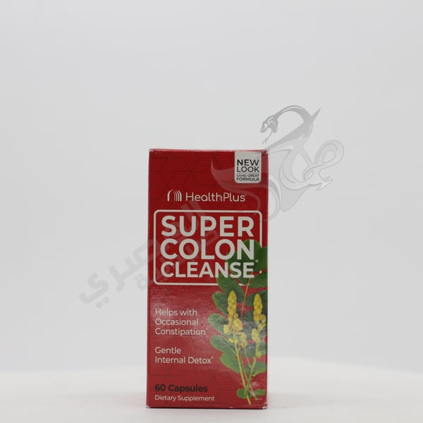 Health Plus  Super Colon Cleanse 60 Capsules