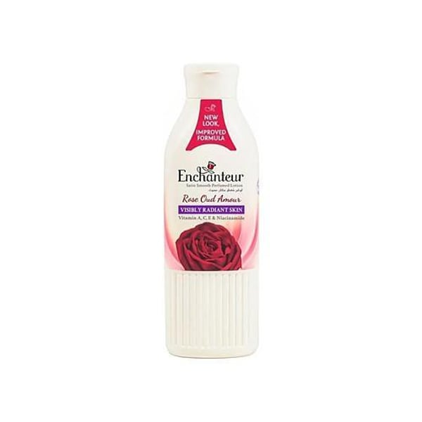 Enchanteur Rose Oud Amour Satin Smooth Perfumed Body Lotion - 250 ml