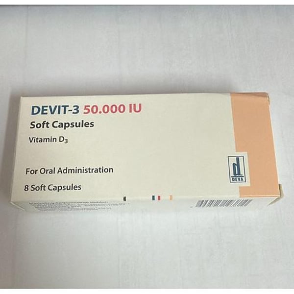 Special Import - DEVIT-3 50.000 IU 8 Soft Capsules