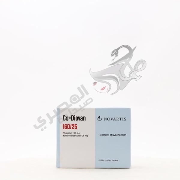 Co-Diovan 160/25 Mg 15 Tablets