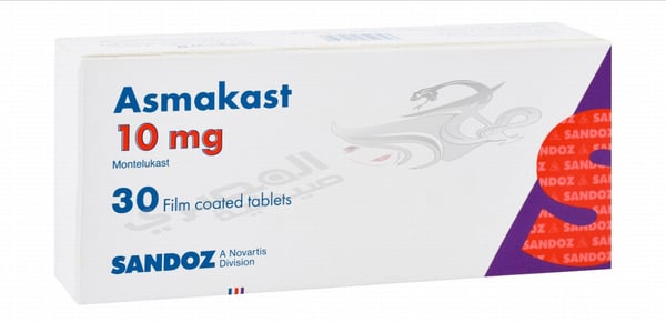 Asmakast 10 Mg 30 Tablets