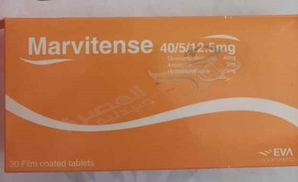 Marvitense 40/5/12.5 Mg 30 Tablets