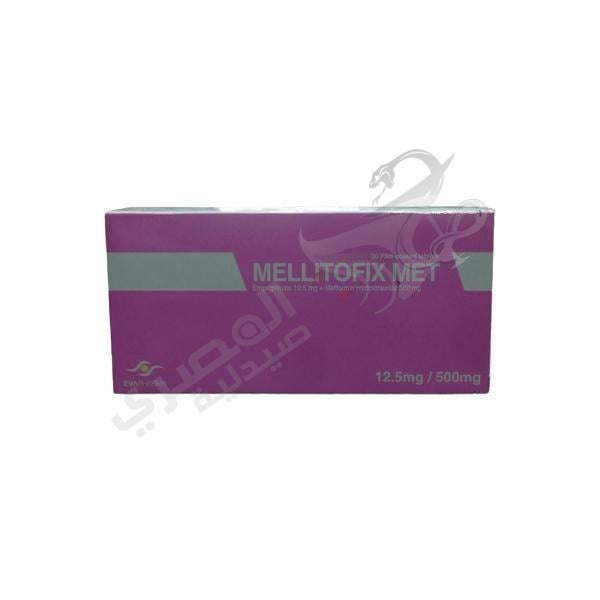 Mellitofix Met 12.5/500 Mg 30 Tablets