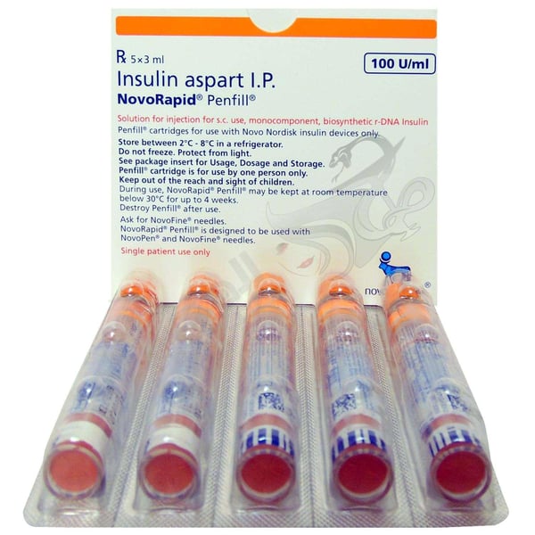 Novorapid Penfil 100 Uml 3 Ml