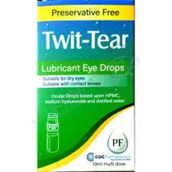 Twit-Tear Eye Drops 10 Ml