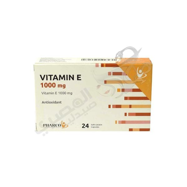 Vitamin E 1000 Mg 24 Capsules