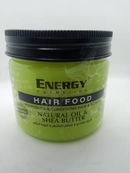Energy Hair Food Nourishes & Conditions Hair & Scalp Natural Oil & Shea Butter 200 Ml
