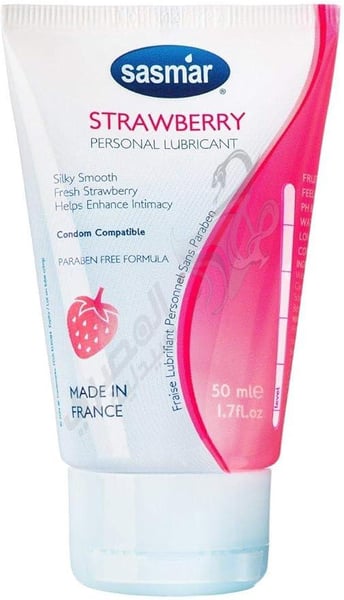 Sasmar Strawberry Personal Lubricant 50 Ml