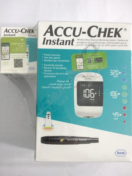 Accu-Check Instant Monitoring System+ Test Strips