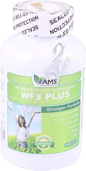 AMS Women Fertility Supplements WFS Plus 180 Capsules
