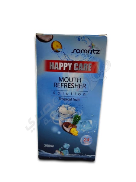 Happy Care Mouth Refresher Solution Tropical Fruit 250ml