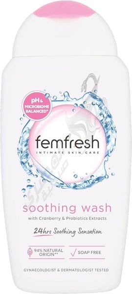 Femfresh Intensive Care Soothing Wash for Intimate Areas for Women - 250 ml