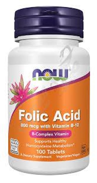 Special Import - Now Foods Folic Acid 800 mcg 250 Tablets 733739004765