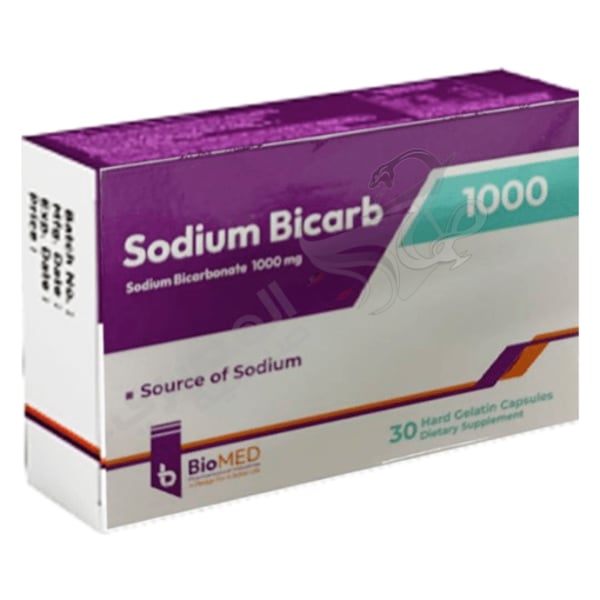SODIUM BICARB 1000MG 30 CAPULES