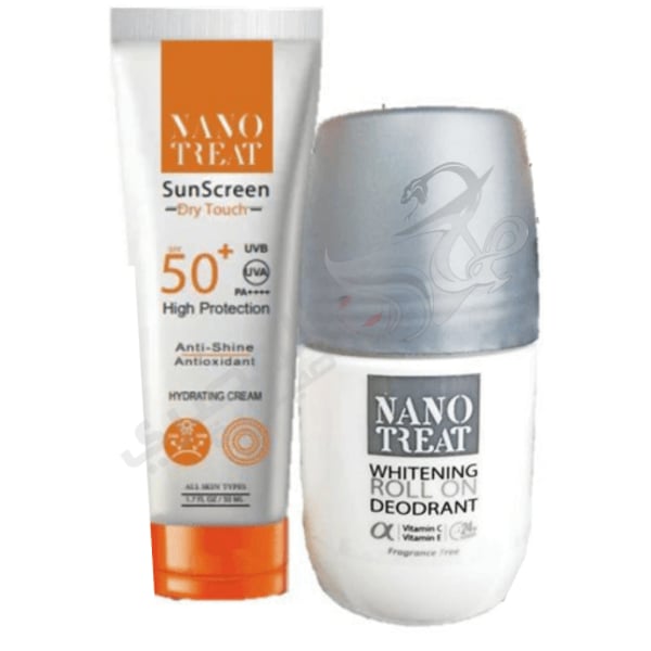 NANO TREAT SUNSCREEN 50ML+ROLL-ON FRAGRANCE OFF 23287