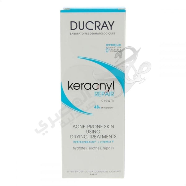 Ducray Face Cream Keracnyl Acne Prone Repair 50 Ml