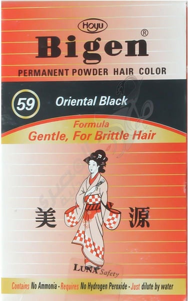 Bigen Hair Color Oriental Black 59 6 Gm