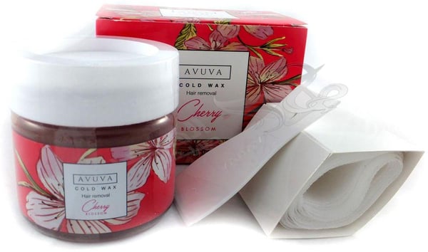 Avuva Cold Wax Hair Removal - Cherry Blossom 228 Gm