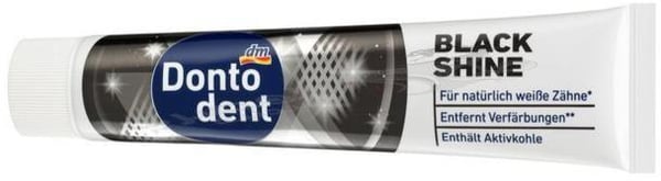 Dontodent Toothpaste Black Shine 75 Ml