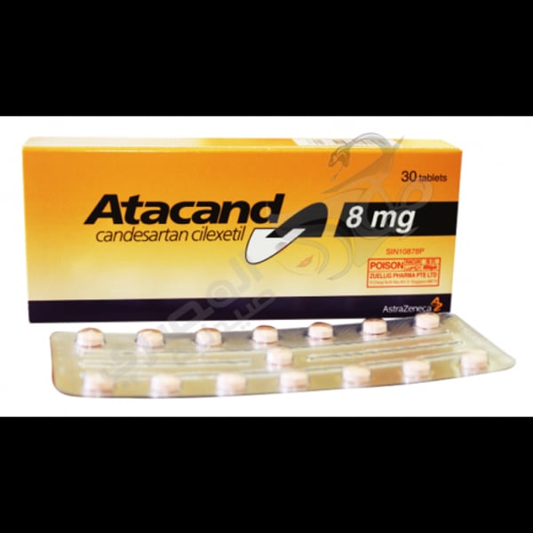 Atacand 8 Mg Tablets